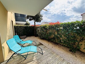 Terrace/patio - Modern flat, private garden, 6 guests (Argelès-sur-Mer)