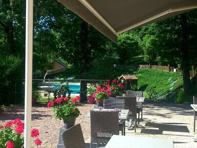 Chalet on Stilts with Terrace for 2 ppl.