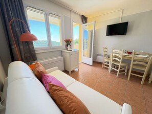 TV - Studio cabin, AC, sea view - 4 guests (Les Issambres)