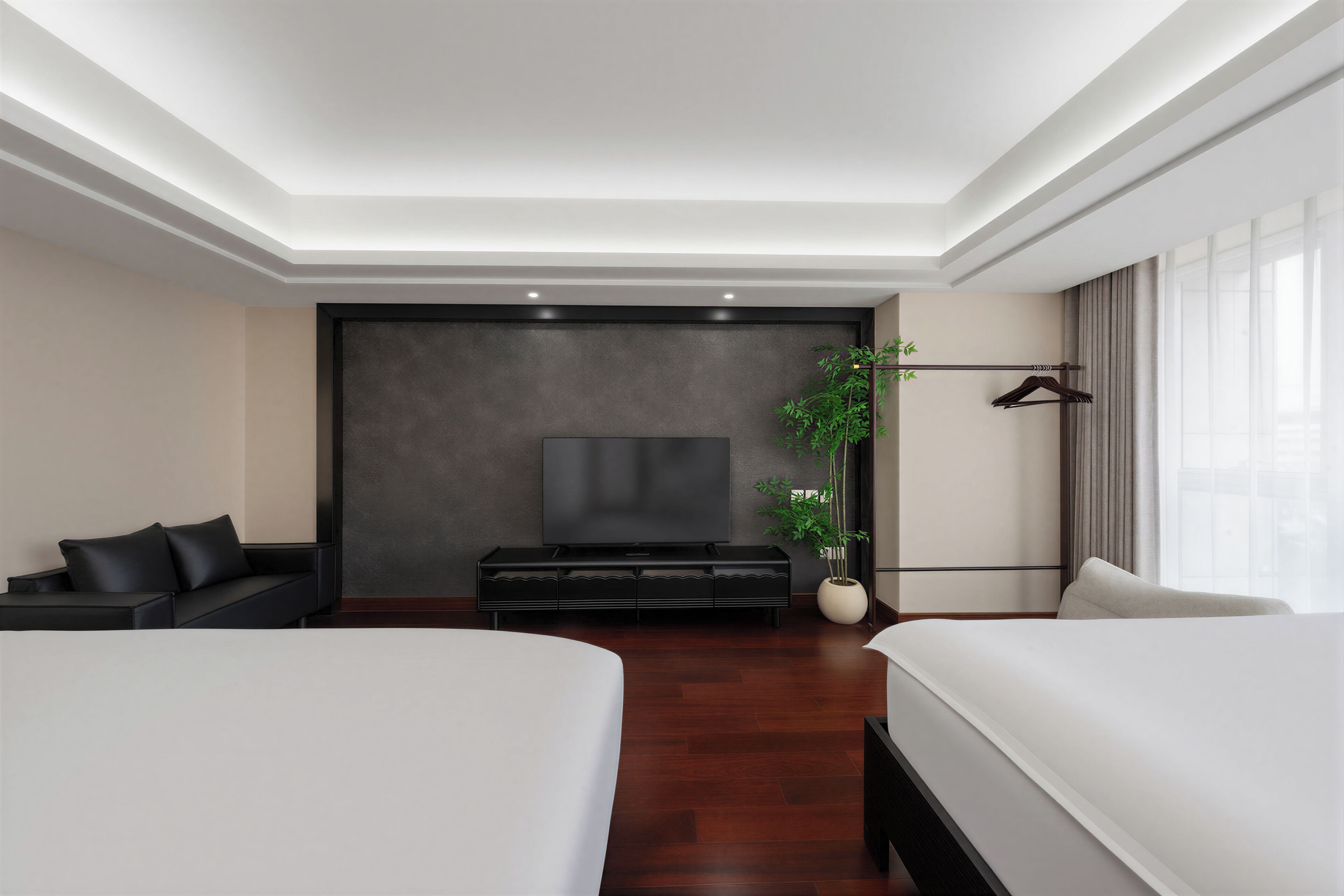 Superior Loft | Meja, langsir/tirai gelap terus, kalis bunyi, seterika/papan seterika 