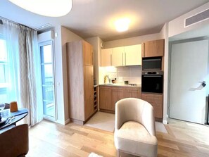 Superior Apartment, 1 Bedroom, Balcony | Private kitchen | Espresso maker, electric kettle - Zenao Appart'hôtels Issy-les-Moulineaux (Issy-les-Moulineaux)