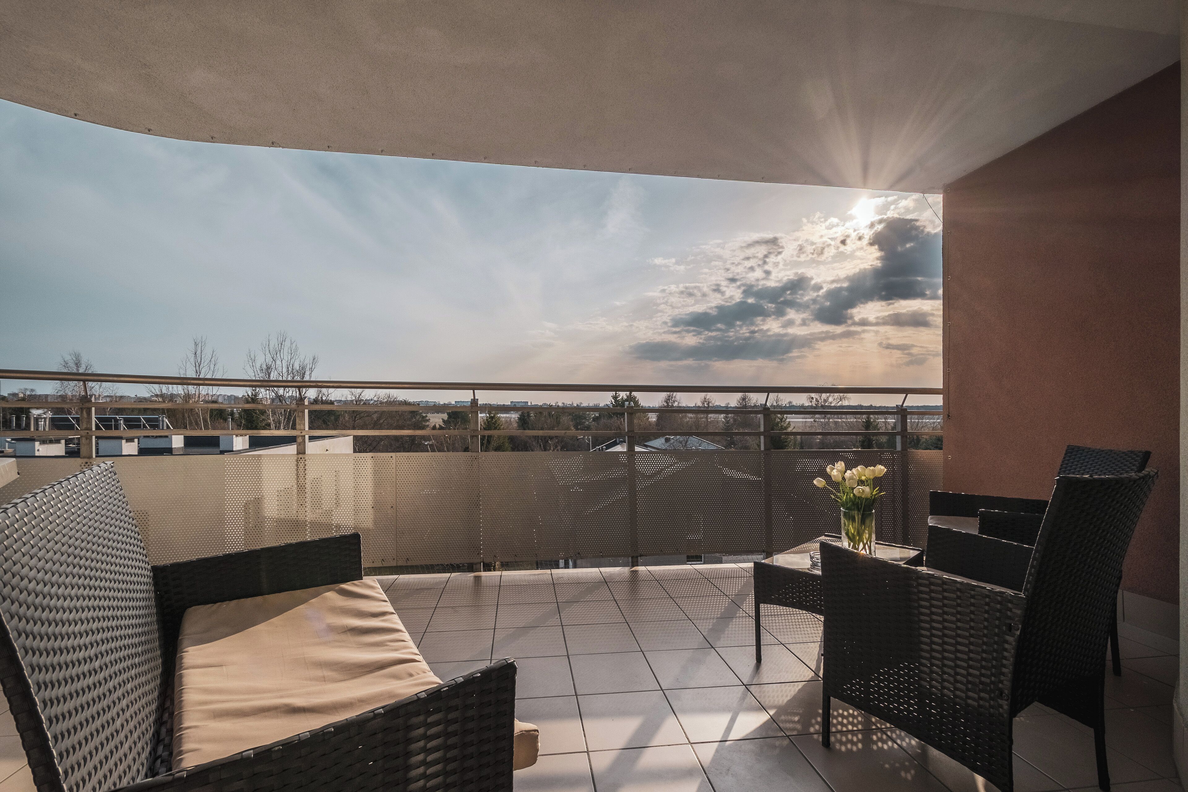 Apartment (28) | Blick vom Balkon