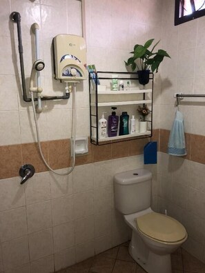 베이직 스튜디오, 발코니, 시내 전망 | 욕실