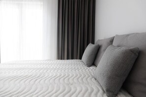 Deluxe Apartment, 2 Bedrooms, City View | Iron/ironing board, free WiFi