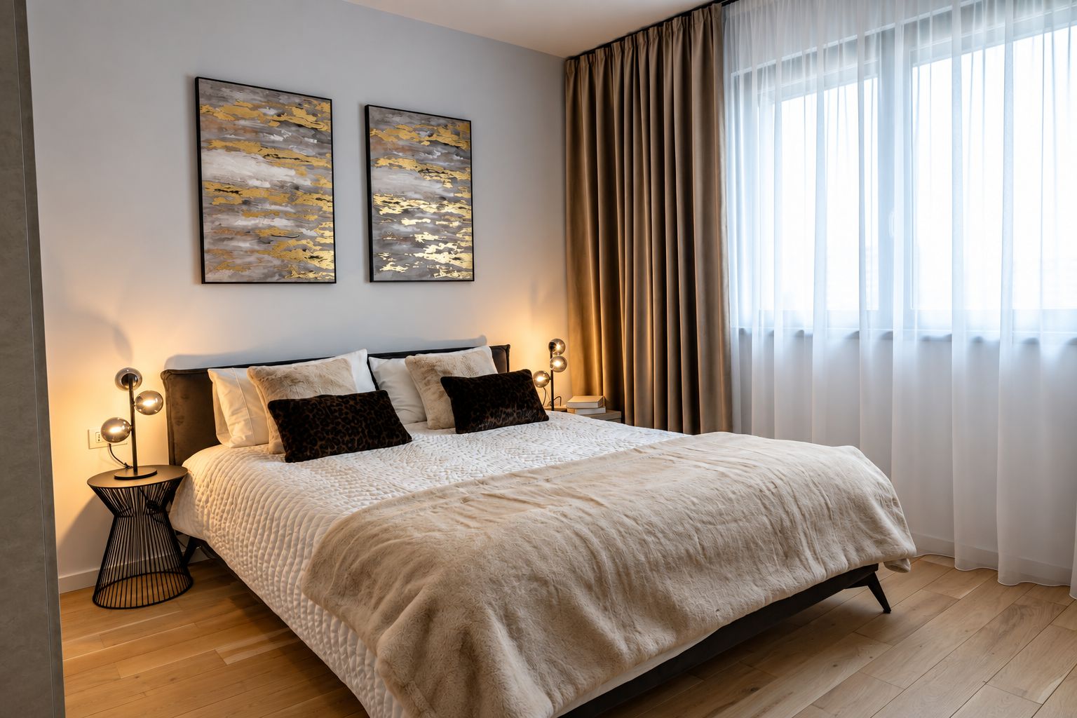 Apartment, 1 King Bed with Sofa bed, City View | Iron/ironing board, WiFi (free)