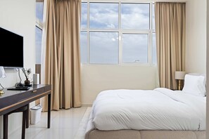 1 chambre, fer et planche à repasser, Wi-Fi, draps fournis