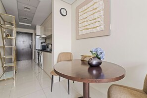 Interior - Modern Studio with Balcony (Jumeirah Village Circle)