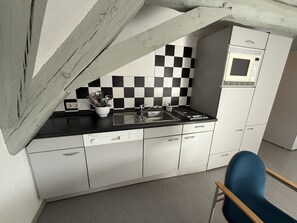 Microwave, stovetop, dishwasher - 3-5 rooms: Fitter and vacation apartment Ludwigslust (Ludwigslust)