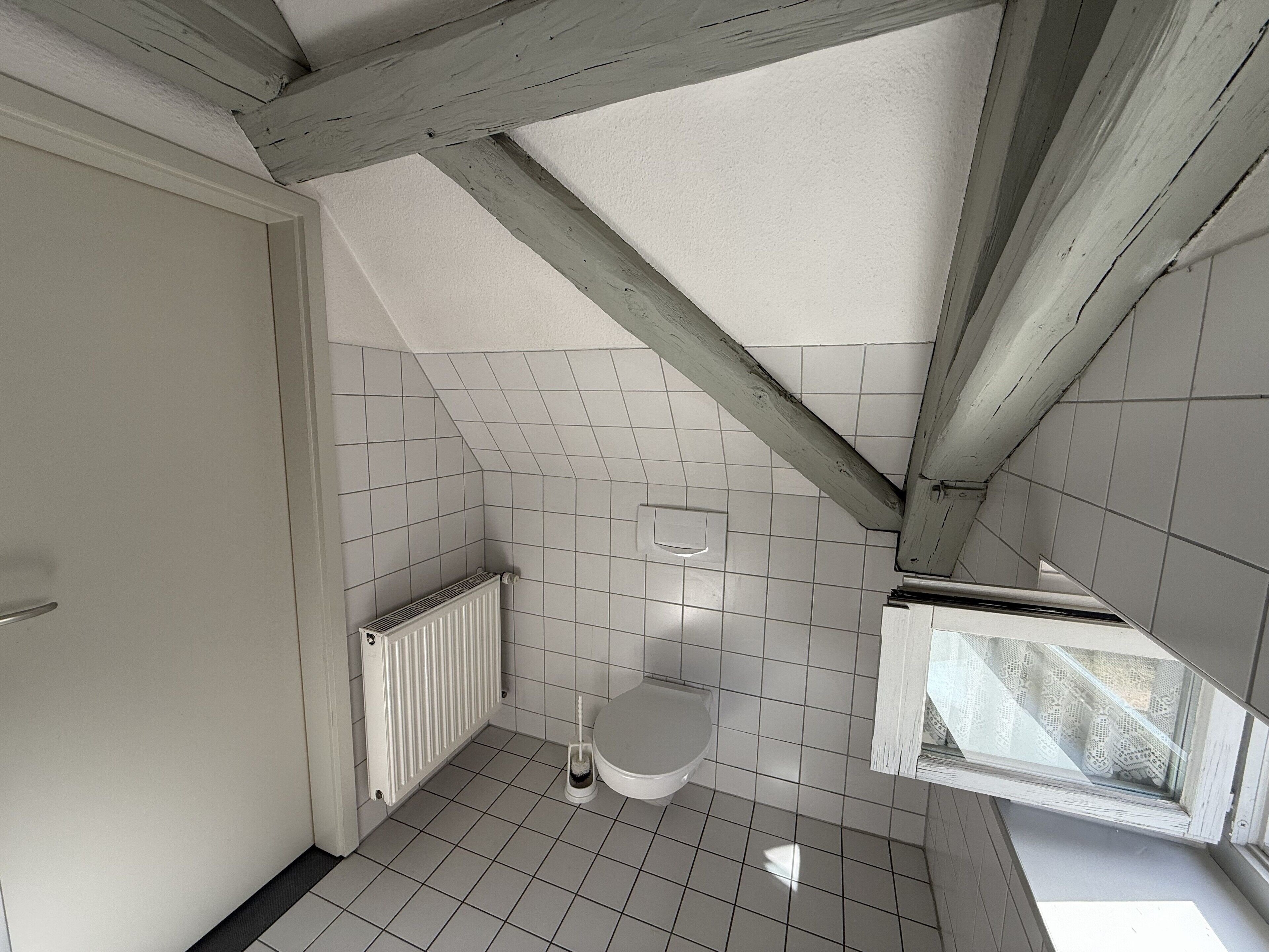 Dusche, Handtücher, Toilettenpapier