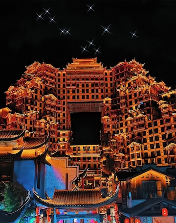 Exterior. Tianmen Summit Hotel