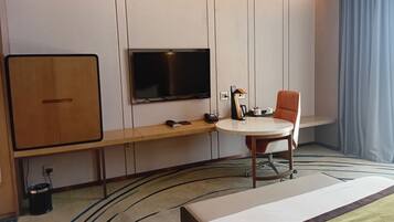 Suíte superior, vista para a cidade