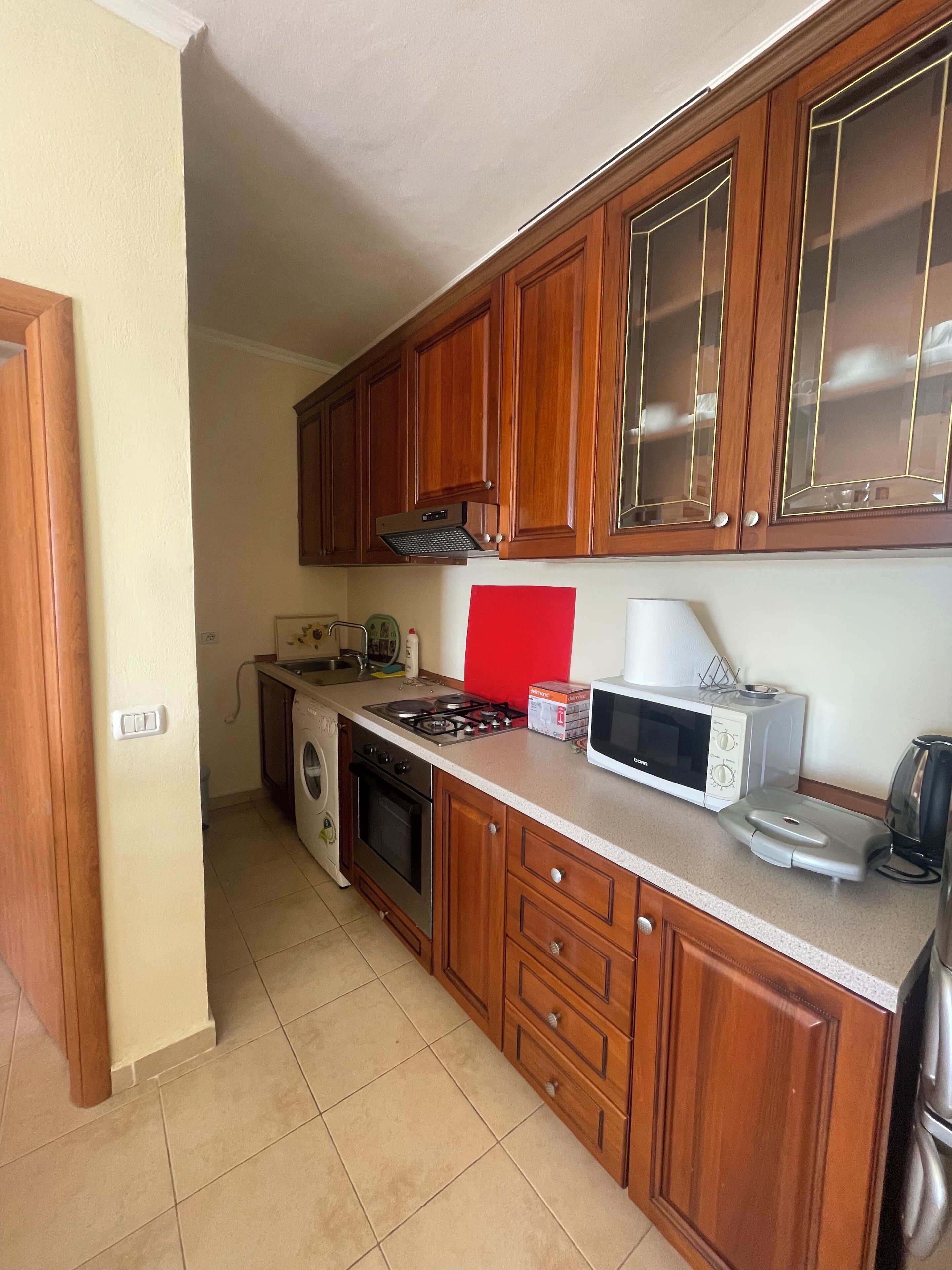 Microwave, oven, stovetop