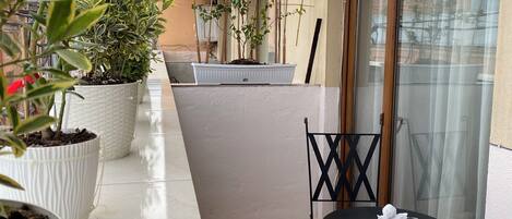 Standard Double Room, City View | Outdoor dining