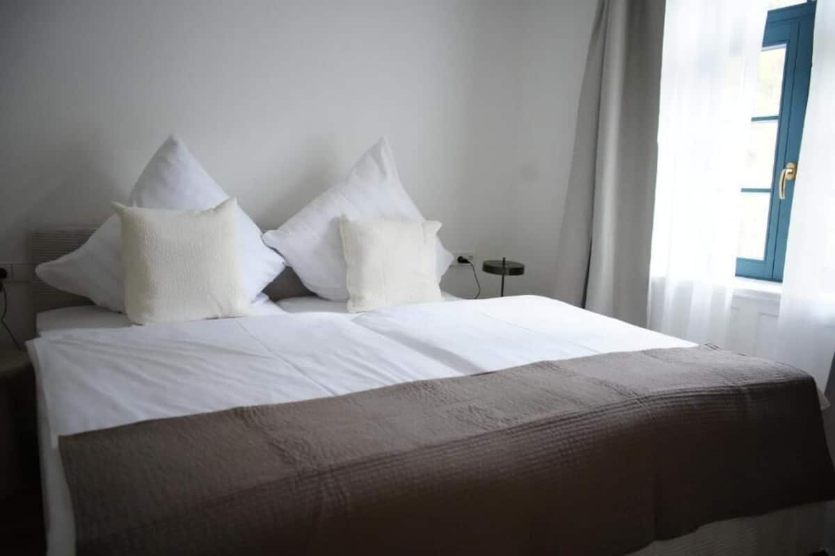 Classic-huoneisto, 1 suuri parisänky, kaupunkinäköala