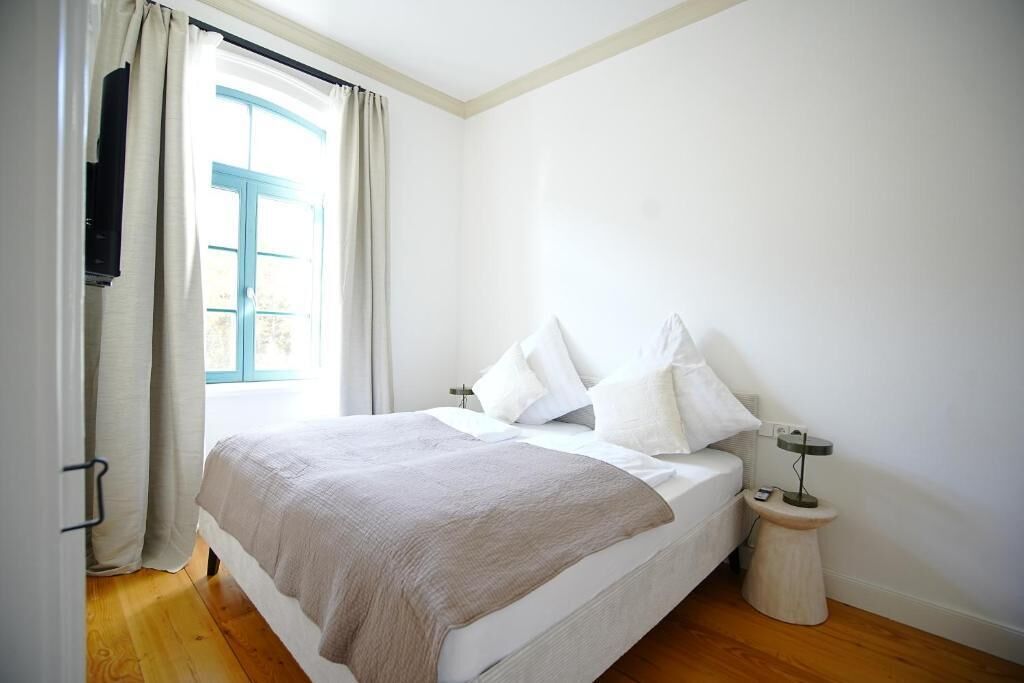 Deluxe-lejlighed - 1 kingsize-seng med sovesofa - køkken - bjergudsigt