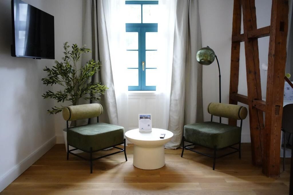 Classic-Apartment, 1 King-Bett, Stadtblick