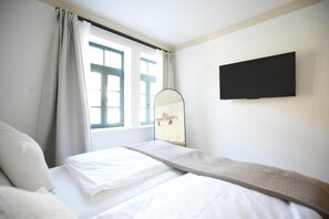 Classic-Apartment, 1 King-Bett, Küche, Stadtblick