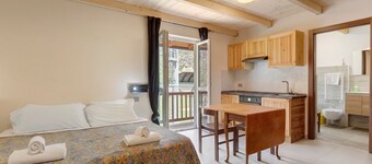 Comfort Studio with Mountain View, Shared Terrace and Wi-Fi
