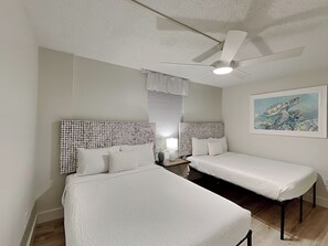 3 bedrooms, iron/ironing board, WiFi, bed sheets