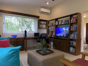 Interior - Spacious 2nd-Floor Apt. Breezy Balcony • King Bed • Bikes • Near Beach & Town (Puerto Morelos)