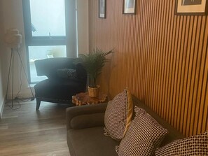 Condo, Multiple Beds, Non Smoking | Living area - Manhattan Apartment near City Centre (Liverpool)