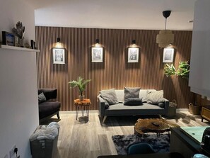 Condo, Multiple Beds, Non Smoking | Living area - Manhattan Apartment near City Centre (Liverpool)