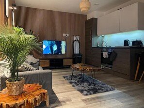 Condo, Multiple Beds, Non Smoking | Living area - Manhattan Apartment near City Centre (Liverpool)