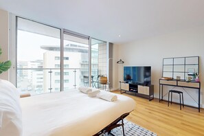 1 Schlafzimmer, Bügeleisen/Bügelbrett, kostenloses WLAN, Bettwäsche