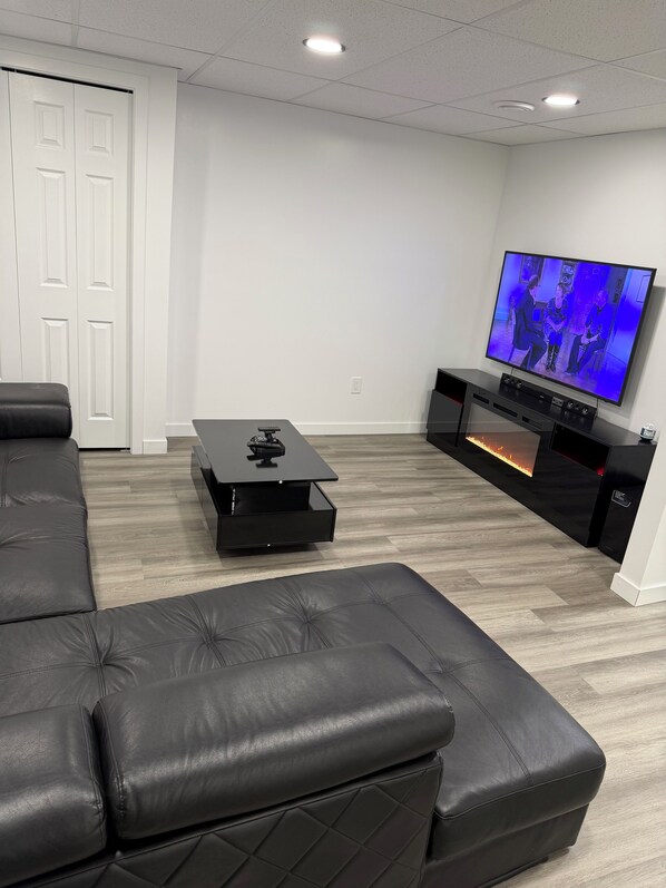 Living area - Cozy Modern home (Winnipeg)