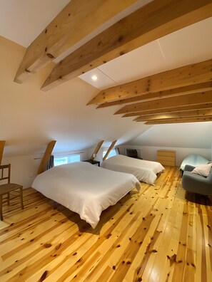 4 bedrooms, iron/ironing board, WiFi, bed sheets - Maison 'Lilas Rose' 300m², 12 guests, private garden and barbecue (Le Mas-de-Tence)