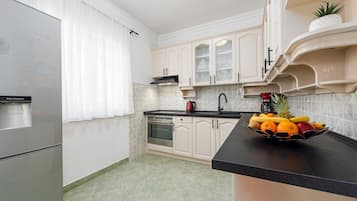 Appartement Standard, vue jardin | Cuisine privée