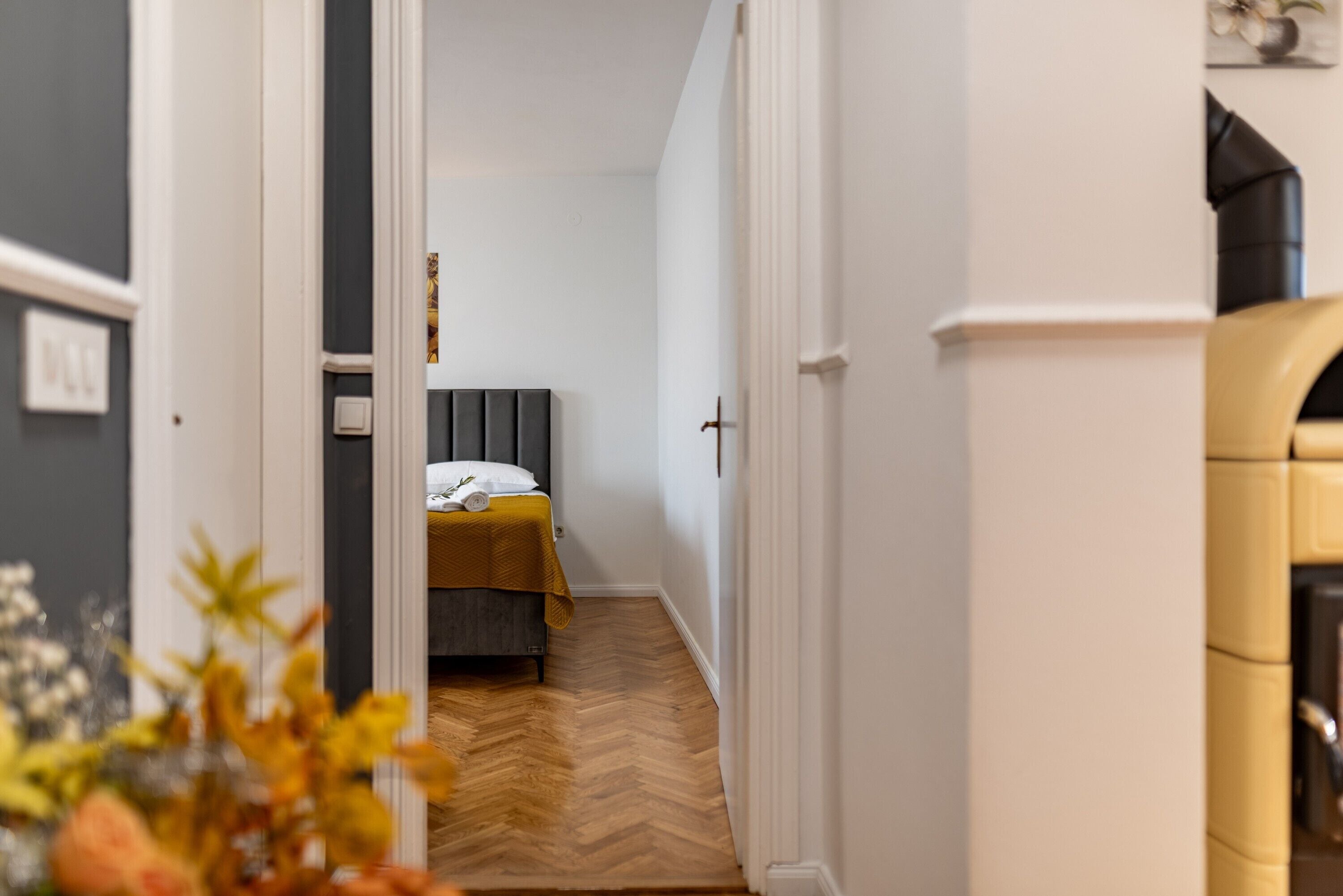 Lägenhet Standard - utsikt mot trädgården