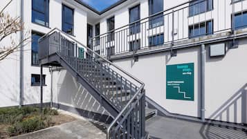 Fassade der Unterkunft