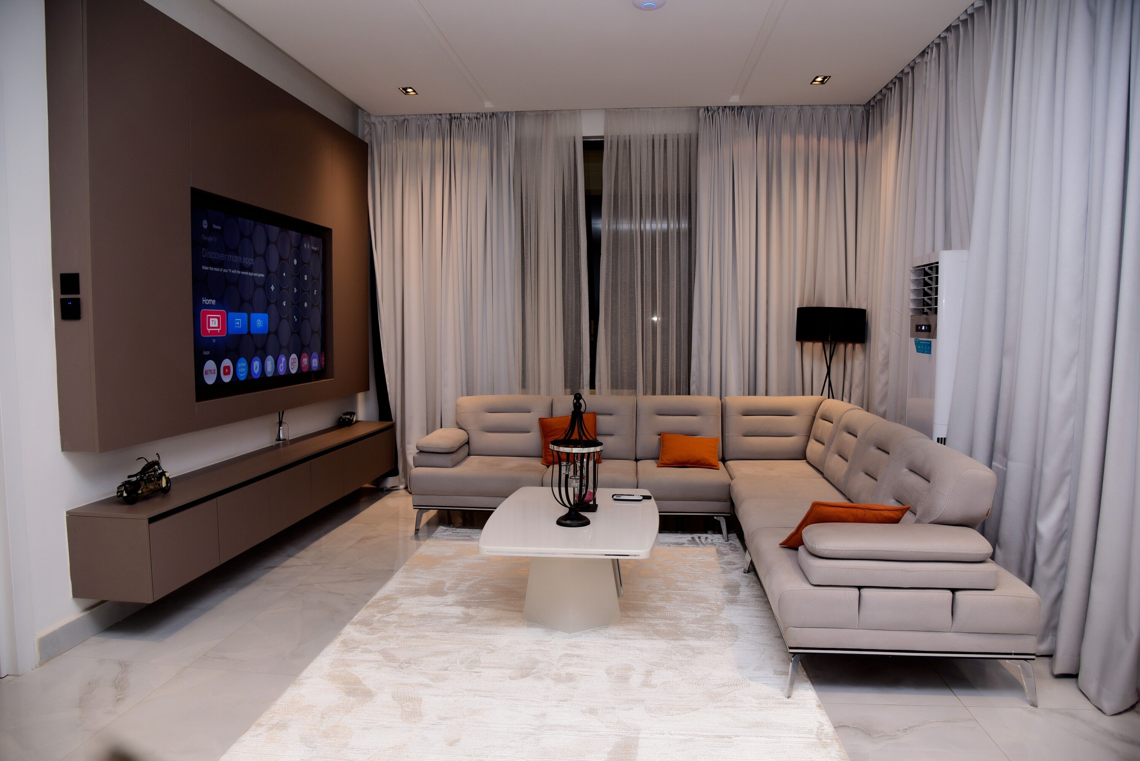 Apartamento empresarial | Área de estar