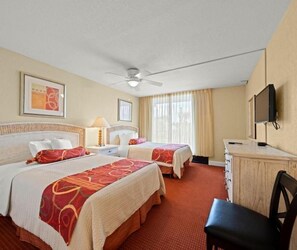 Blackout curtains, free WiFi, bed sheets