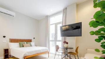 Suite estudio, vistas al patio