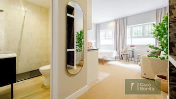 Comfort-Studiosuite, 1 Doppelbett und Schlafsofa