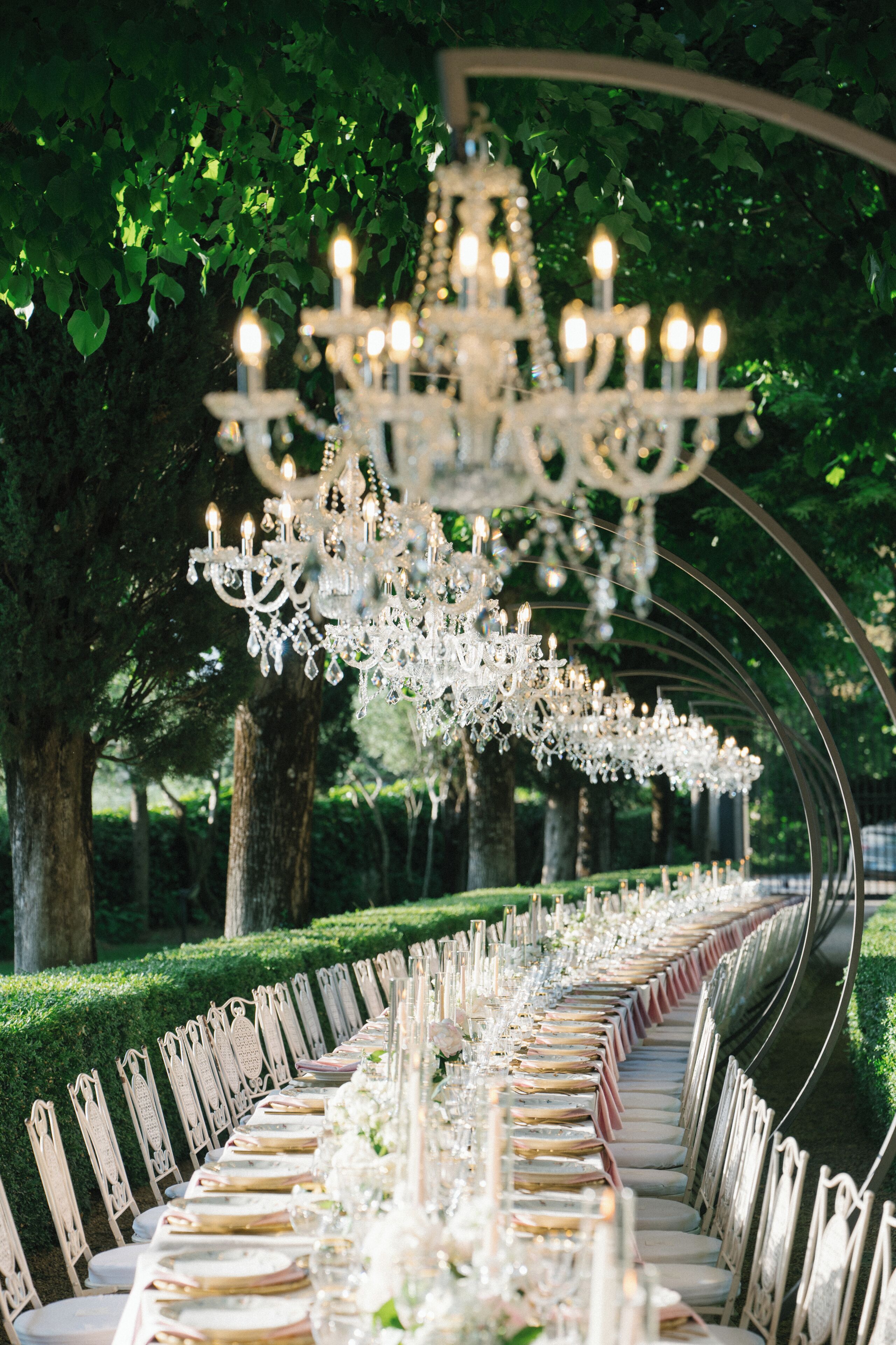 Außenbereich für Bankette