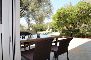 Family Apartment, Patio, Courtyard View | Terrace/patio