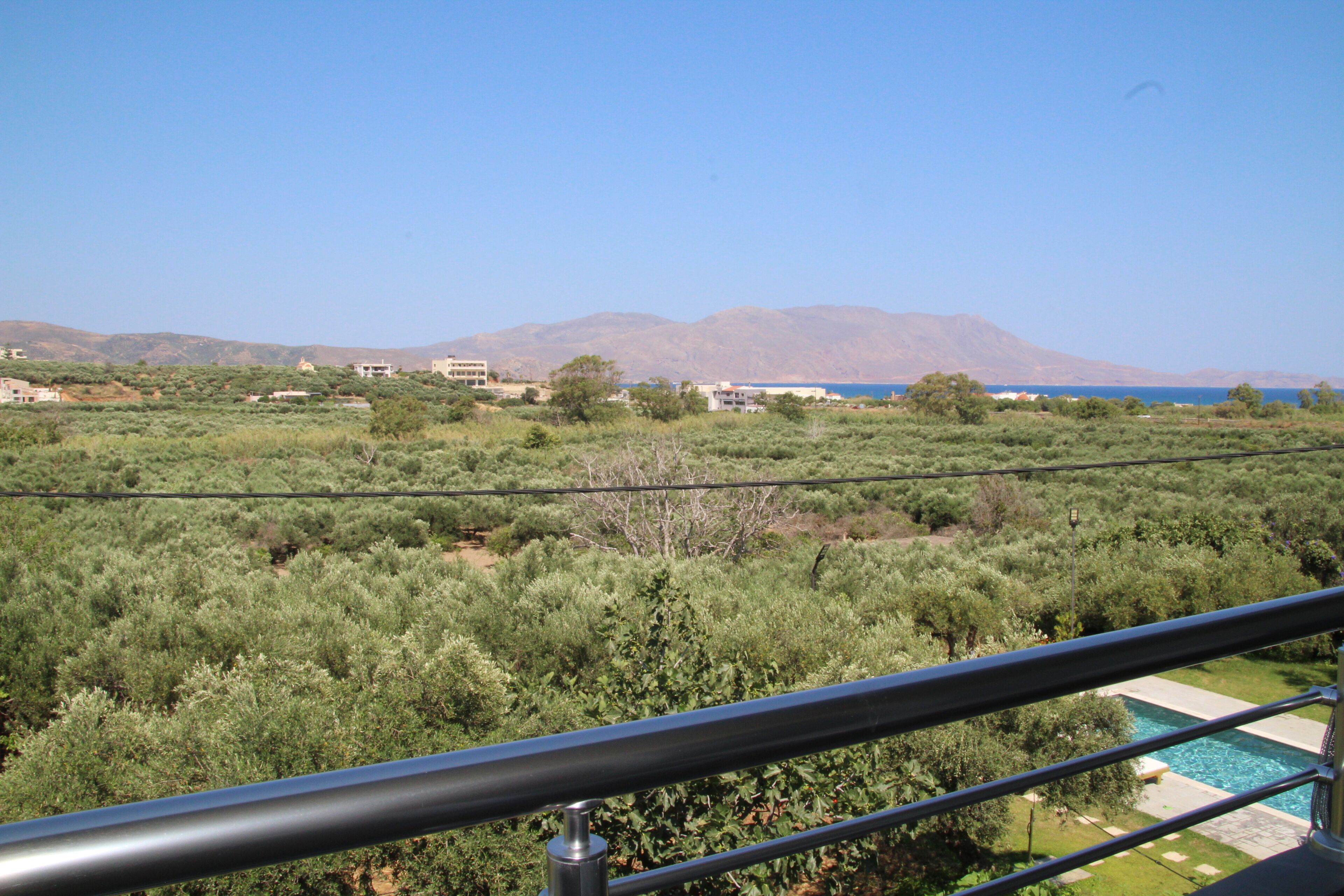 Basic Double Room, 2 Twin Beds, Balcony, Pool View | Balcony view