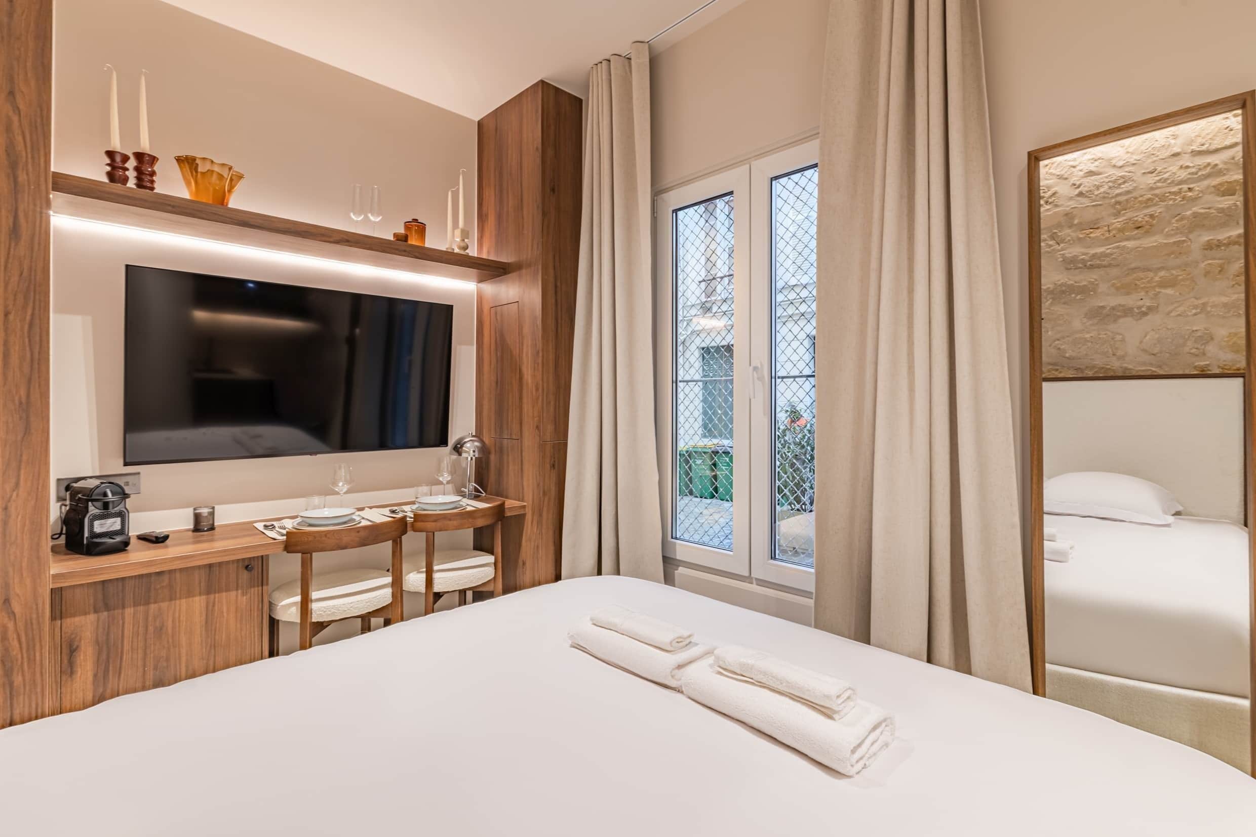 1 chambre, Wi-Fi, draps fournis