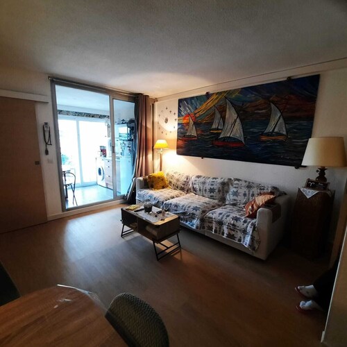 APARTMENT FOR 4 PEOPLE 2 BEDROOMS LARGE TERRACE BANYULS SUR MER