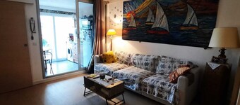 APARTMENT FOR 4 PEOPLE 2 BEDROOMS LARGE TERRACE BANYULS SUR MER