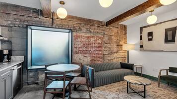 Standard Apartment, 3 Bedrooms, Kitchen | Living area | 42-inch Smart TV with digital channels, streaming services
