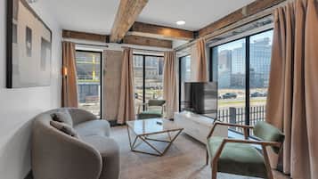 Departamento Premier, 3 habitaciones, cocina, vista a la ciudad | Vista a la ciudad