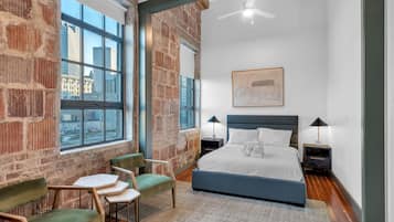 Departamento Deluxe, 2 habitaciones, cocina, vista a la ciudad | Vista a la ciudad