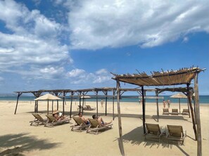 Plage, serviettes de plage