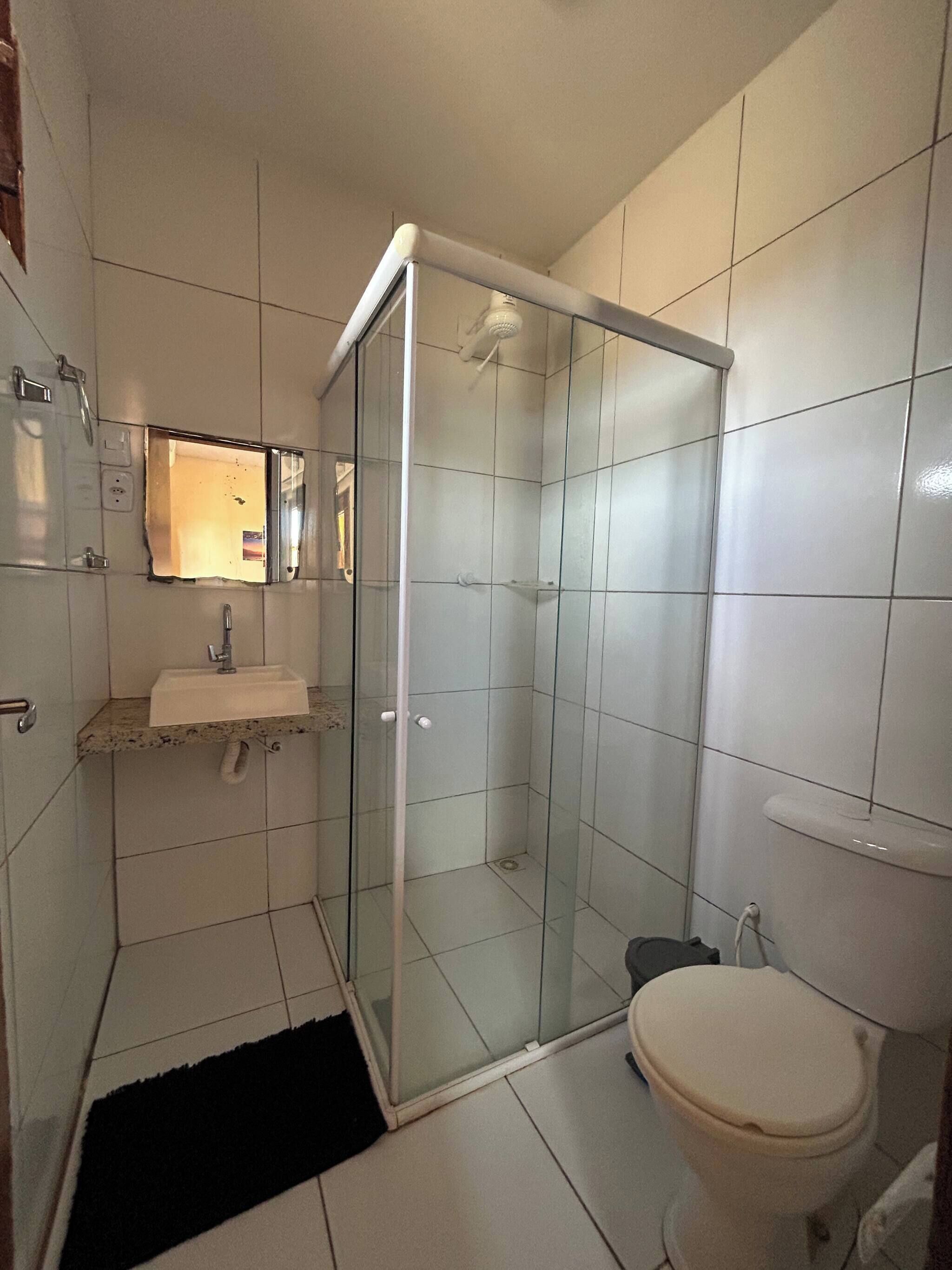 Chambre, 1 chambre, accessible aux personnes à mobilité réduite, fumeurs | Salle de bain