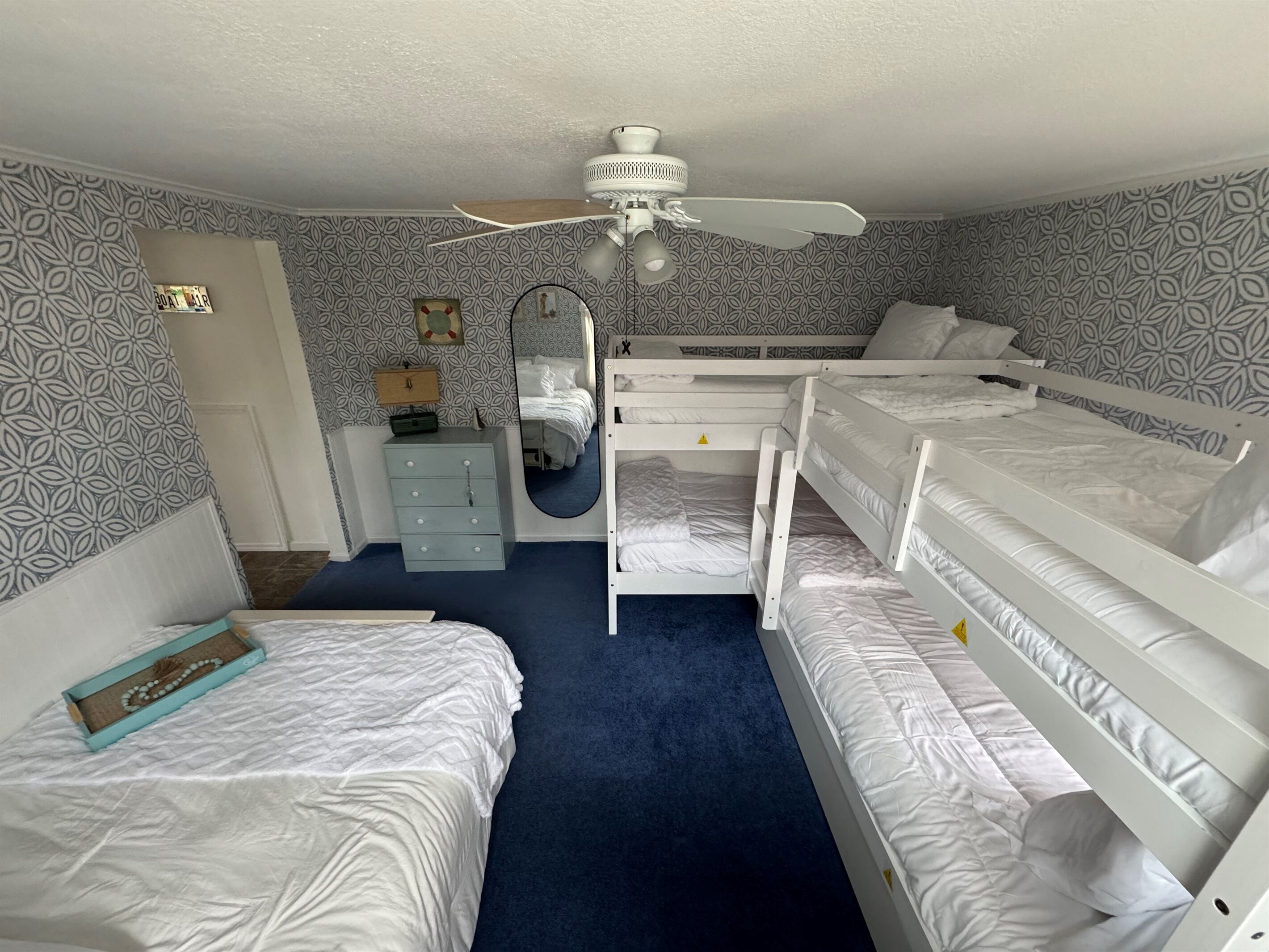 3 chambres, Wi-Fi gratuit, draps fournis