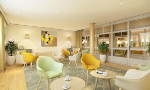 Lobby sitting area - Zenao Appart'hôtels Plaisir (Plaisir)